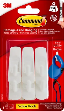Command Value Pack selvheftende universalkroker, små