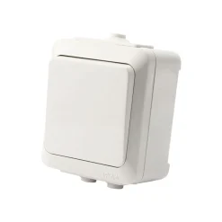 Cotech utenpåliggende strømbryter 1-polet/trapp