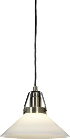 Cottex skomakerlampe med munnblåst glass, 20 cm