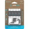 CR123A oppladbare batterier, 4-pakning