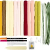 Creativ Company DIY Kit for kreppapir, blomsterbukett