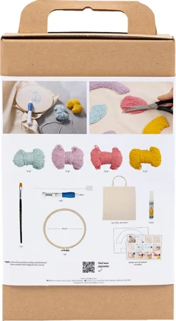 Creativ Company DIY Kit Punch Needle tekstilnett