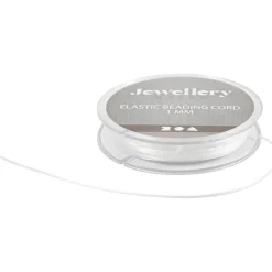 Creativ Company elastisk smykketråd 1 mm 10 m