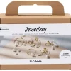 Creativ Company Mini DIY Kit smykker, øredobber og ring
