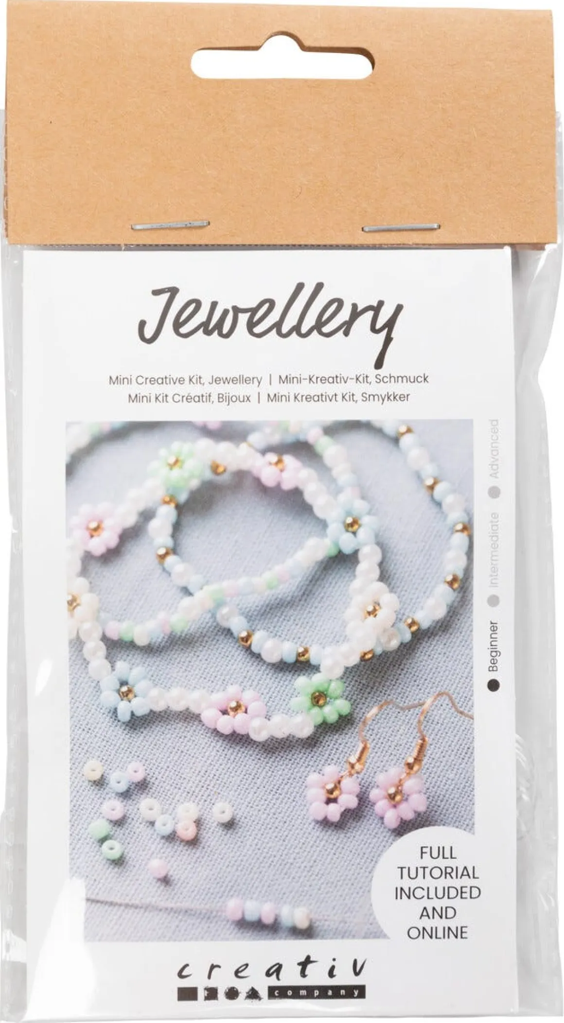 Creativ Company Mini hobbysett smykker, armbånd og øredobber