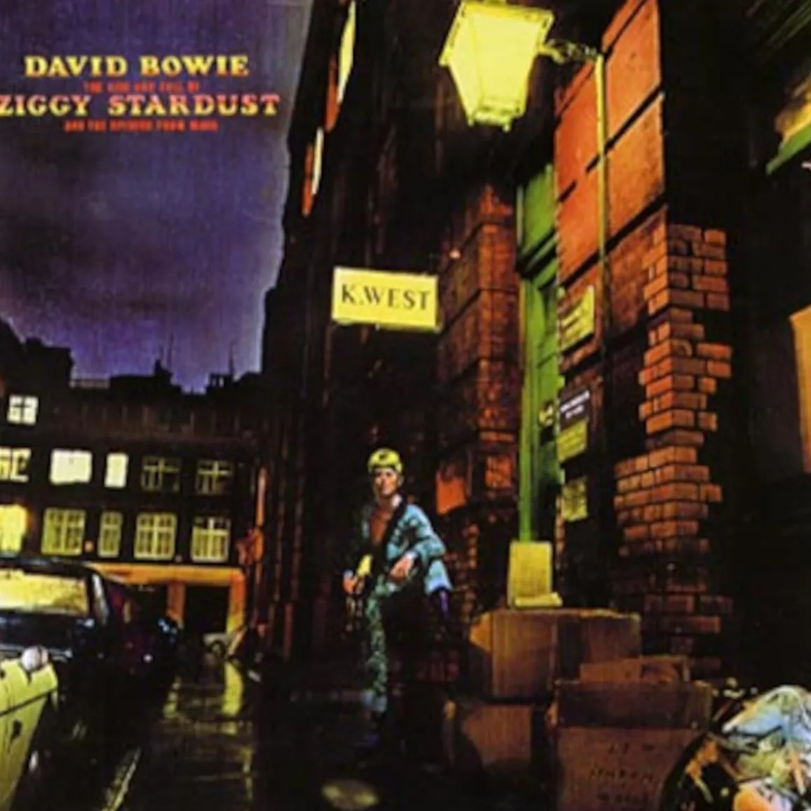 David Bowie The Rise and Fall of Ziggy Stardust and the Spiders from Mars vinylplate