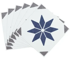 D-C-Fix selvklebende veggplater 15,25 × 15,25 cm, 6-pakning