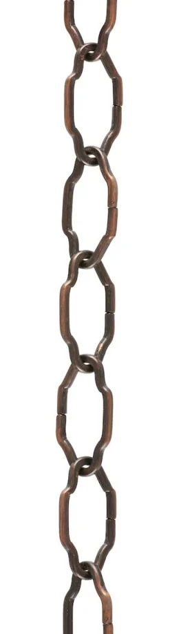 Dekorkjede i stål, 2,5 m