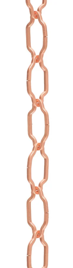 Dekorkjede i stål, 2,5 m