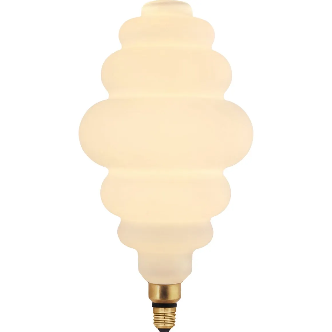 Dekorpære dembar sky LED E27 4 W opal, 350 lm