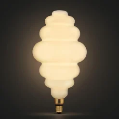 Dekorpære dembar sky LED E27 4 W opal, 350 lm