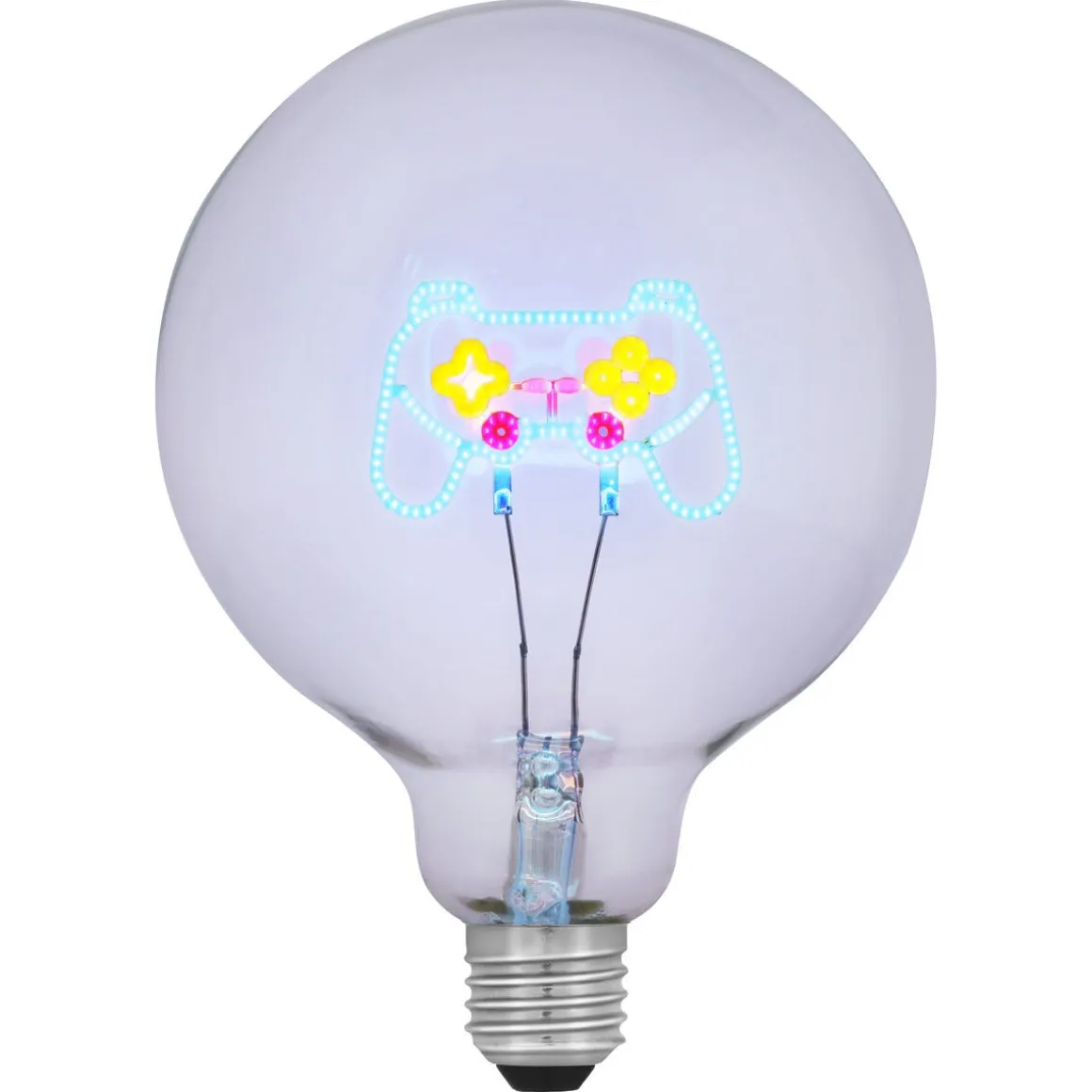 Dekorpære dimbar LED med lysende motiv E27 4 W