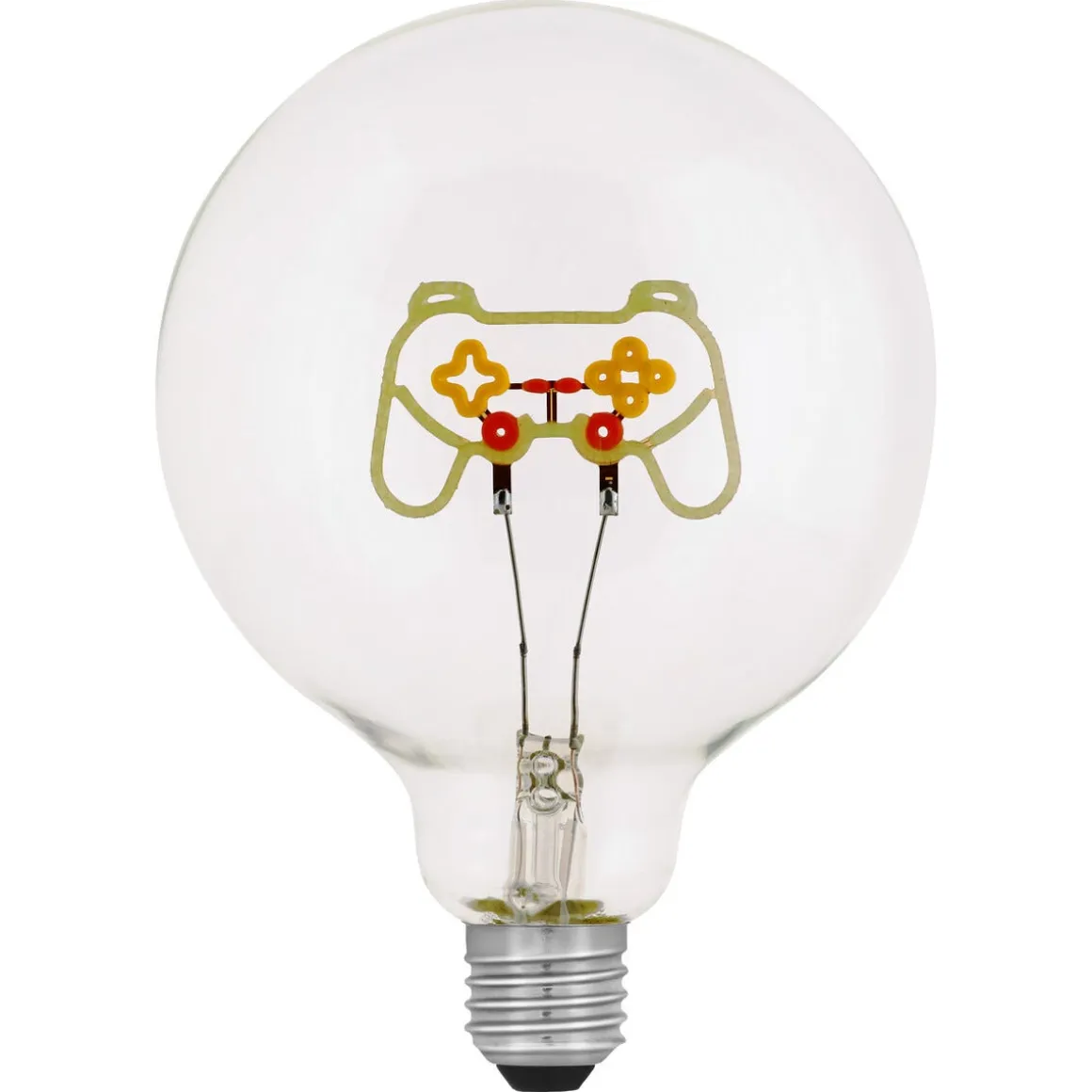 Dekorpære dimbar LED med lysende motiv E27 4 W
