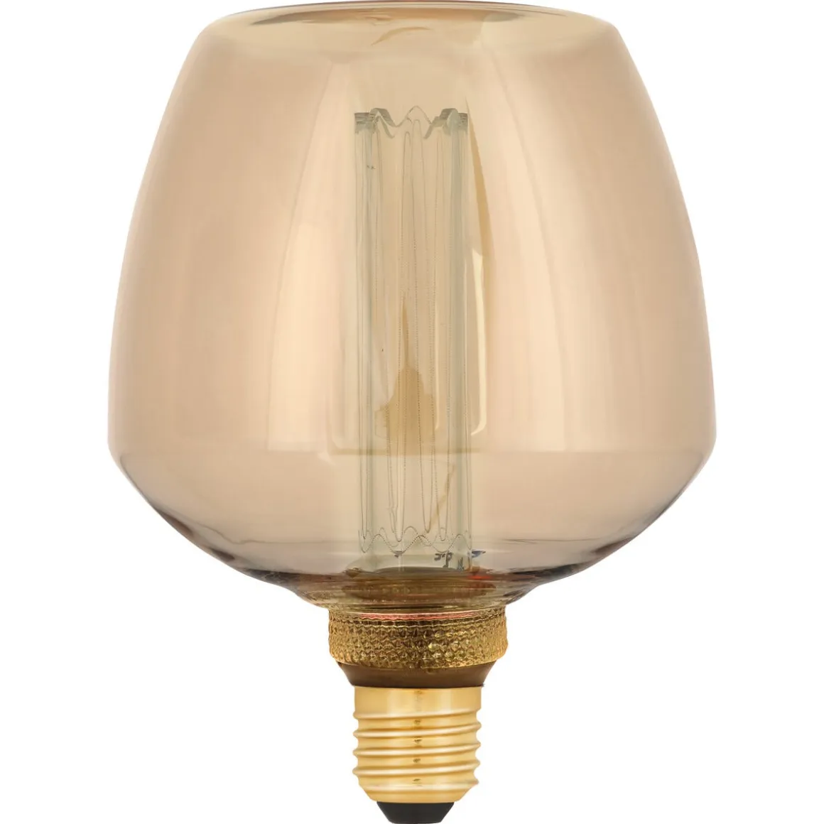 Dekorpære LED E27 filament Amber, 123 mm