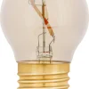 Dekorpære LED P45 E27 Amber