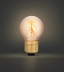 Dekorpære LED P45 E27 Amber
