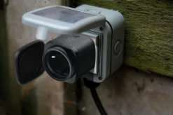 Deltaco SH-OP01 smart plug utendørs IP44, svart
