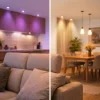 Deltaco Smart Home GU10 LED RGB 4,7 W dimbar, 3-pakning