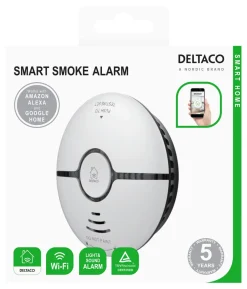 Deltaco Smart Home SH-WS03 – røykvarsler med WiFi