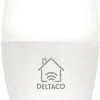 Deltaco Smart Home  LED-mignonpære E14 4,9 W dimbar