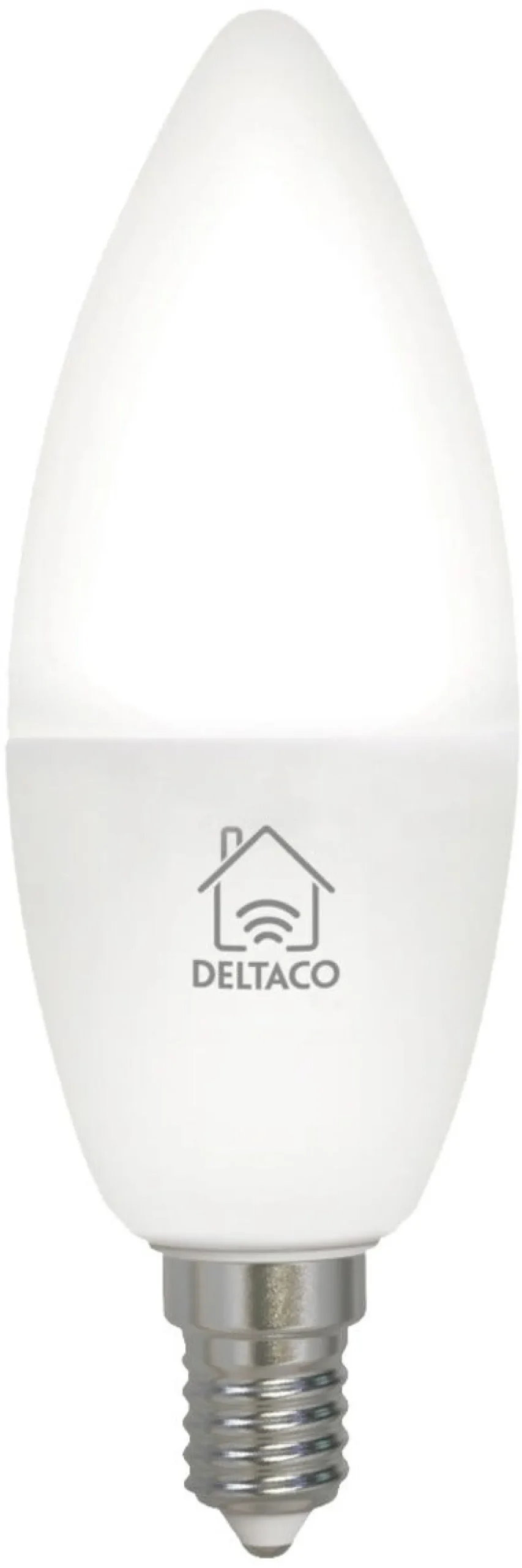Deltaco Smart Home LED-mignonpære E14 4,9 W dimbar