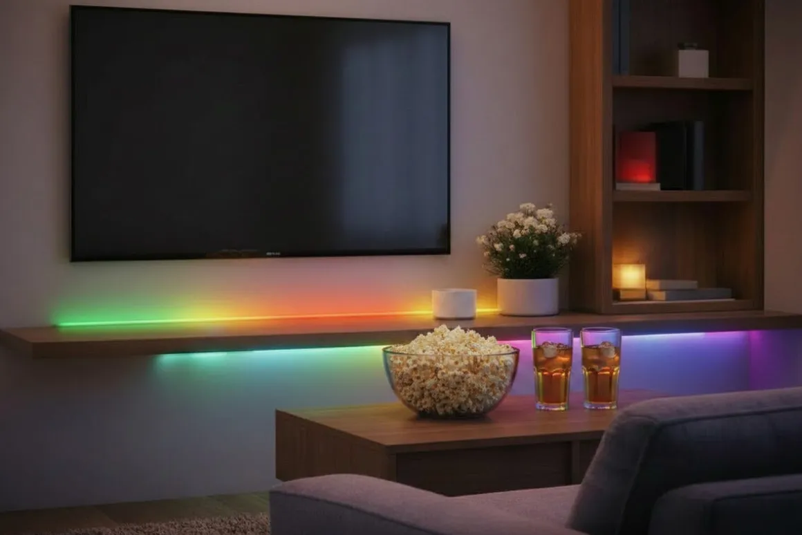 Deltaco Smart LED-list neon RGB utendørs, 5 meter