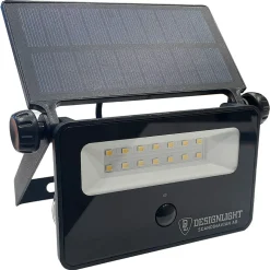 Designlight Sunny lyskaster med solcelle med PIR 1600 lm IP65