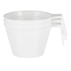 Desilitermål plast med håndtak, 3 x 1 dl