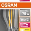Dimbar LED lyspære E27 Osram, varmhvit
