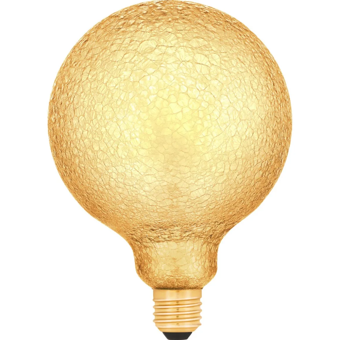 Dimbar dekorpære LED E27 krakelert 125 mm