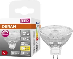 Dimbar LED-pære GU5,3 (MR16) 12 V Osram Superstar