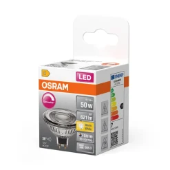 Dimbar LED-reflektorpære GU5.3 6,1 W Osram