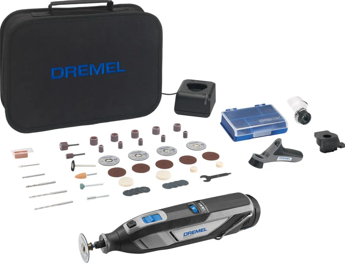 Dremel 8240-3/45 batteridrevet multiverktøy 12 V, 45 deler