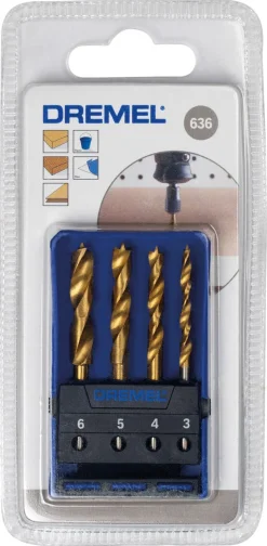 Dremel 636 treborsett 4-pakning