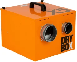 Drybox X5 avfukter til krypkjeller, kjeller, loft, 400 m²