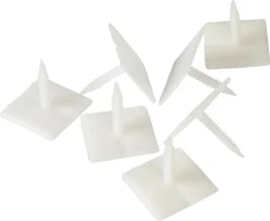 Drybox festeplugg plast, 100-pakning
