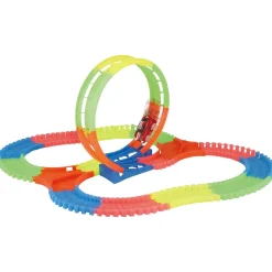 Easy snap bilbane for barn, bil med LED, fra 3 år