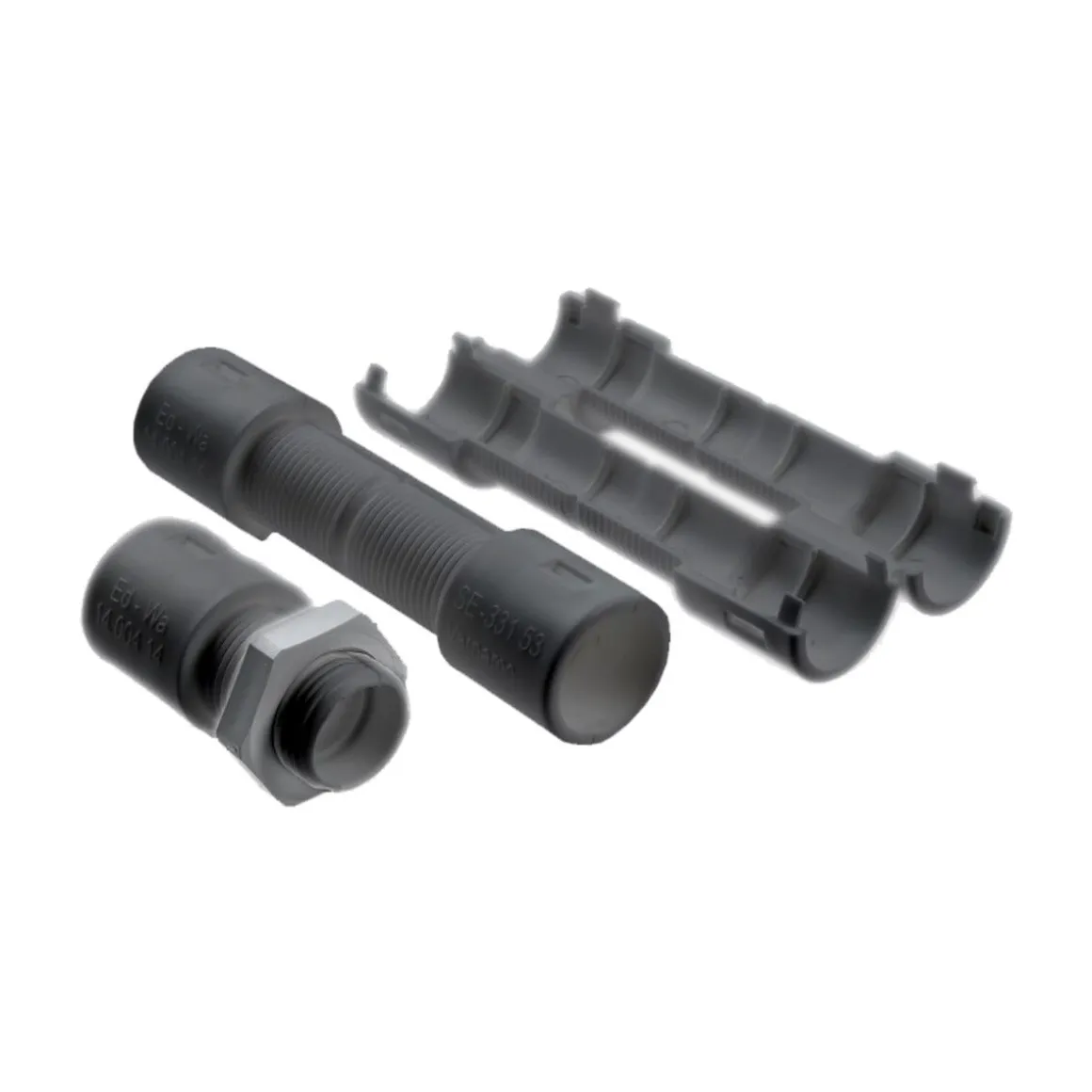 Ed-Wa skjøtehylse delbar 16/20 mm VP-rør/flexslange, 6-pakning