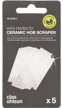 Ekstra blad til koketoppskrape