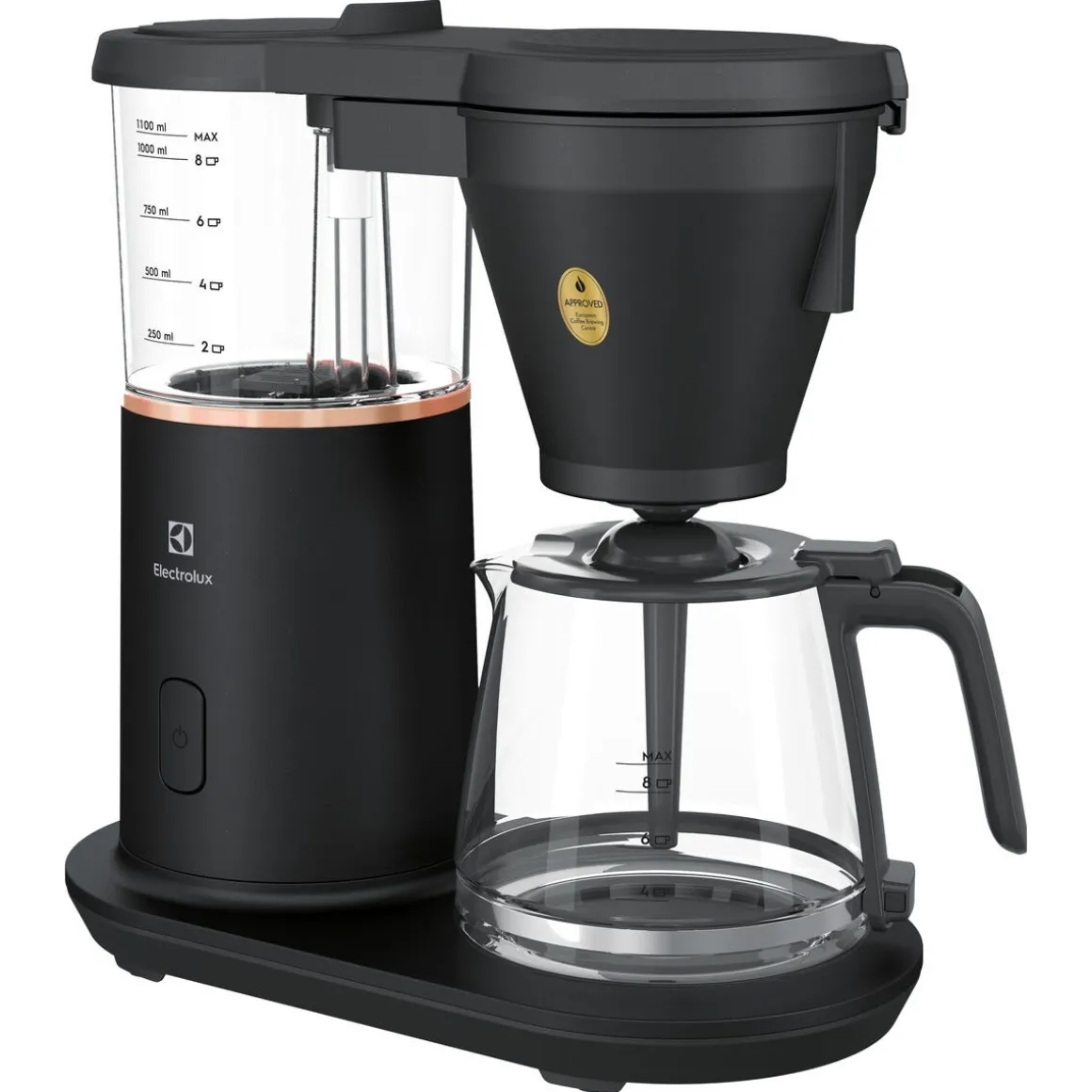 Electrolux Explore 7 kaffetrakter, 9 kopper, svart