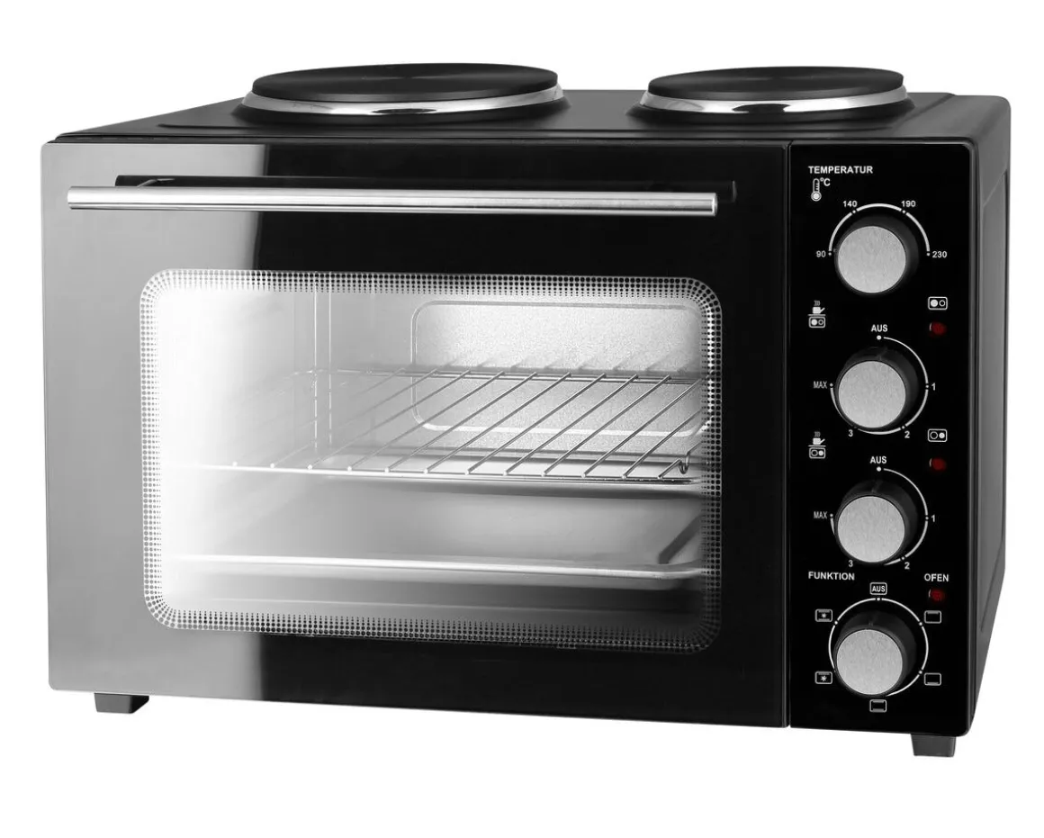Emerio bordkomfyr med stekeovn 3200 W, MO-125236.4