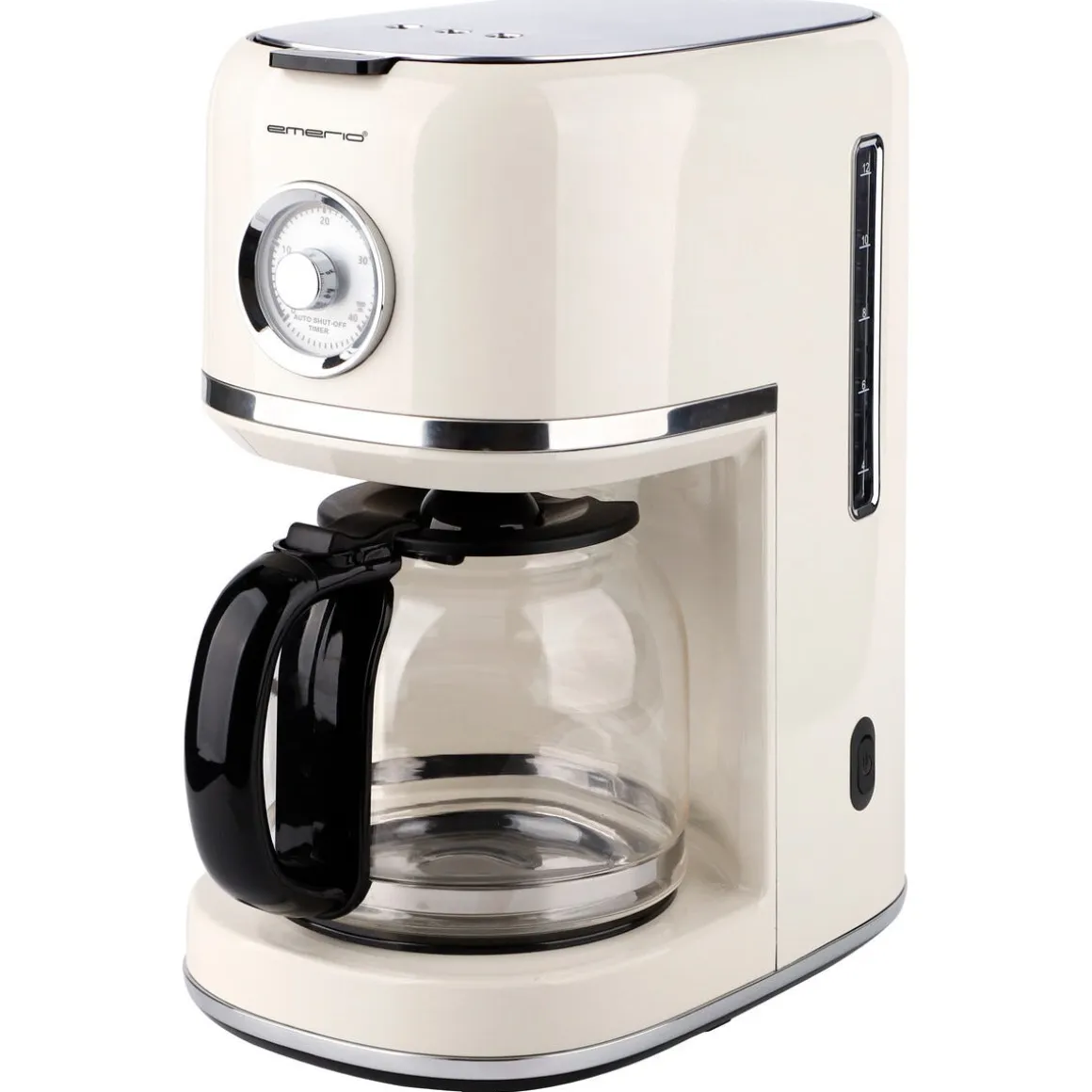 Emerio Retro kaffetrakter, beige, 1,5 l