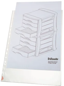 Esselte plastlomme A3, 50 stk/pk