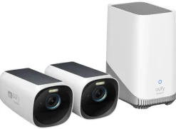 EufyCam 3 Kit, 2 overvåkningskameraer og homebase
