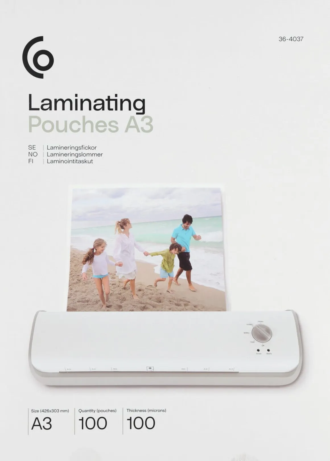 Exibel A3 laminat