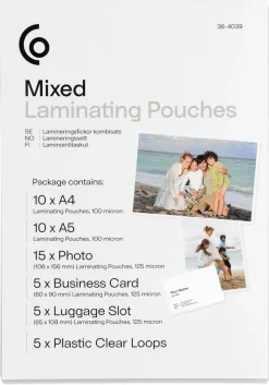 Exibel lamineringssett
