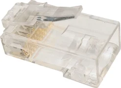 Exibel modularkontakt CAT6, 10-pakning