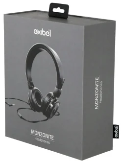 Exibel Monzonite hodetelefon med mikrofon
