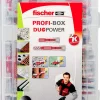 Fischer Profi-Box DuoPower plugg, kort og lang, 150 deler