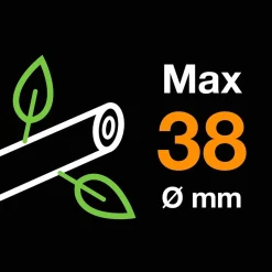 Fiskars PowerGear II L74 lang grensaks med sideskjær